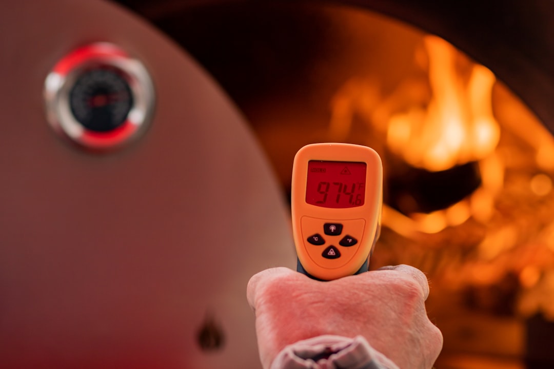 Home heat loss thermal image